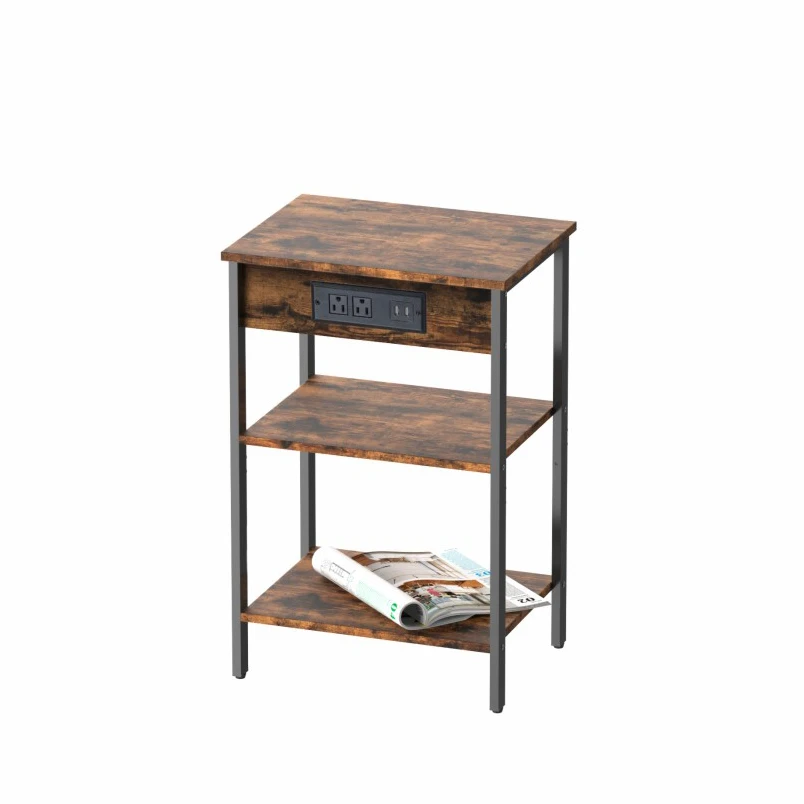 Стол трехуровневый металлический с