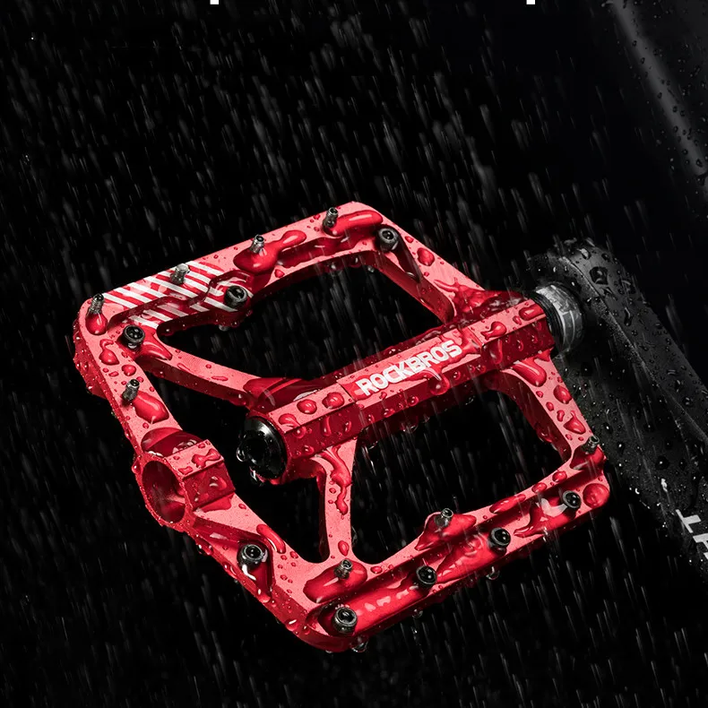 Custom Bike Pedal Aluminum Bmx Bicycle Pedal Non-slip Sealed Bearing Pedal Bicycle Parts