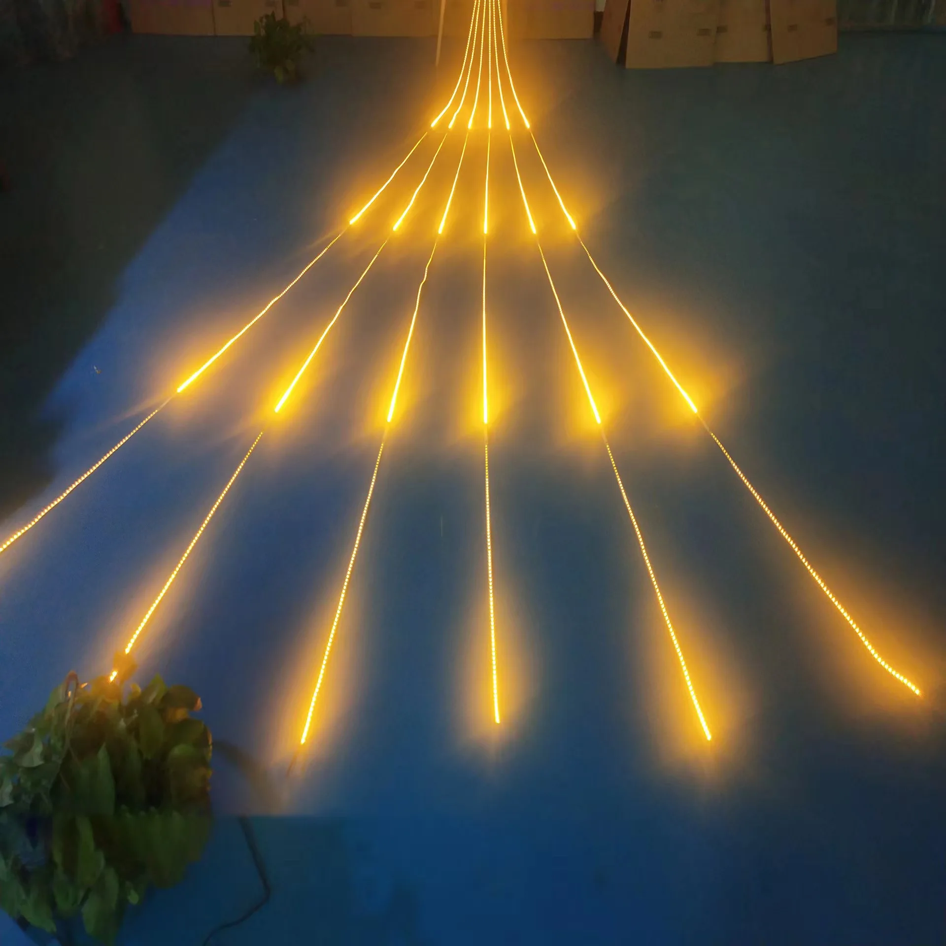 High quality 120led/m Led Running / Flowing Chasing Effect Pixel 24v SMD Led Strip Lights 8mm