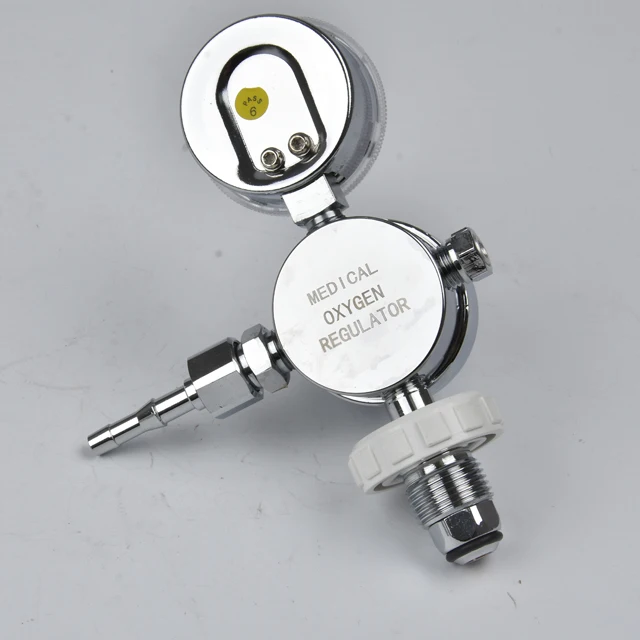 Диафрагменный кислородный резервуар с бычьим носиком, регулятор с латунным материалом