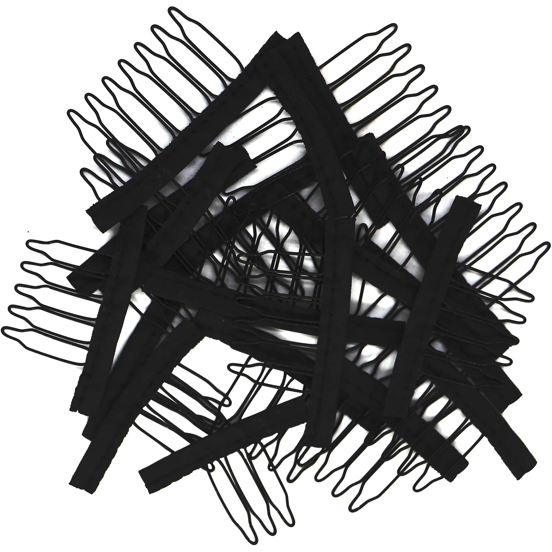 3 tooth to 7 tooth Wig specific six tooth cloth strip steel claw spring comb mesh cap clip small hair comb