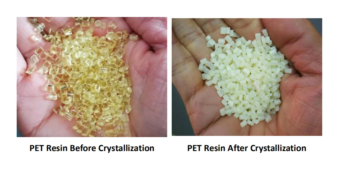 
160L/100KG Capacity Plastic Crystallization Dryer For Pet Materials 