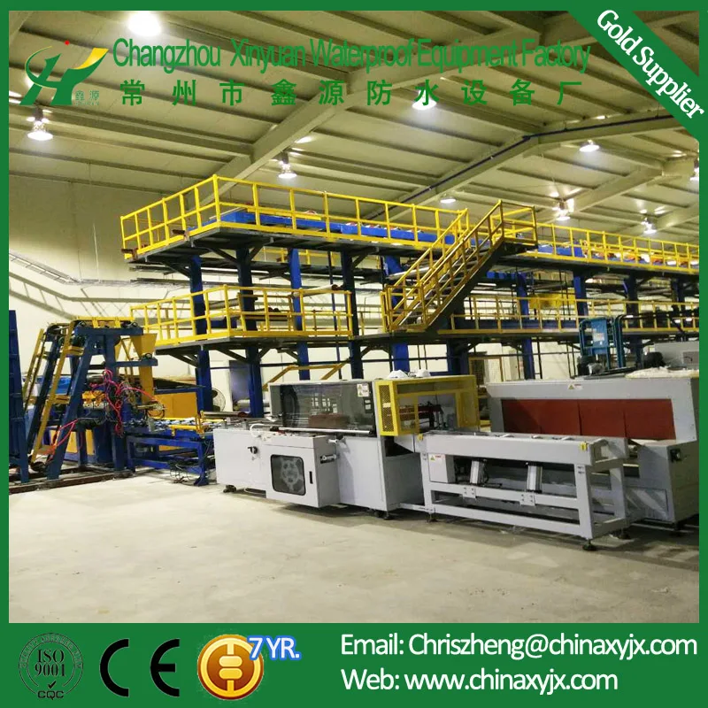 Self adhesive Waterproof Membrane Machinery Production Line
