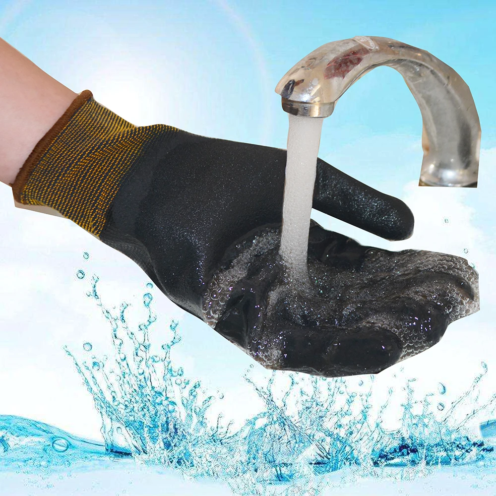 Rubber Mechanic Gloves for Work Tpr Impact Gloves Anti-cut Tactical Gloves Suppliers