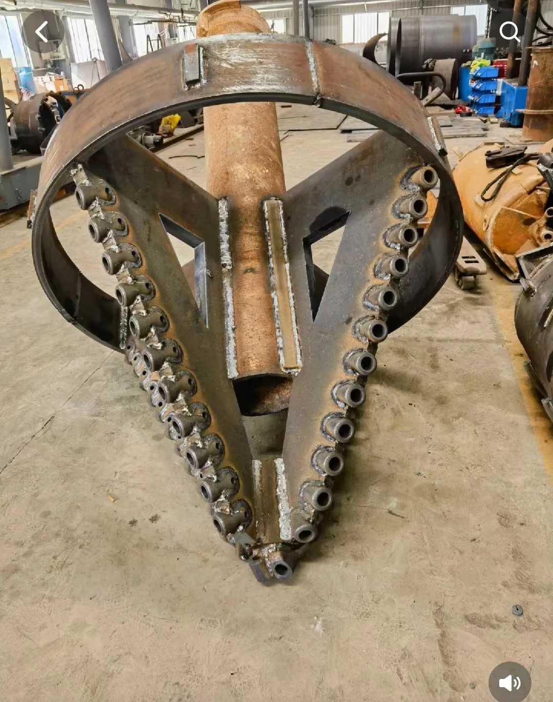 Excavator bucket  Crawler rotary pile driving drill pile foundation engineering  drill bucket customization Digging Bucket