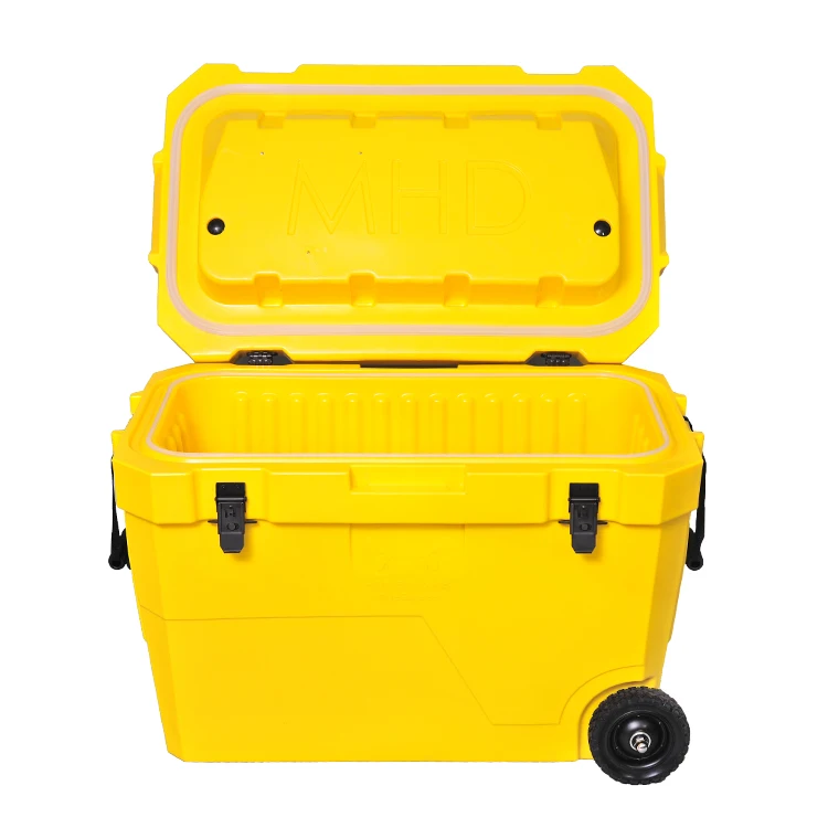 
Customized Color Portable 80L Rotomolded Ice Cooler Box Food Delivery 