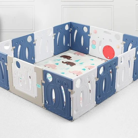 
Children playpen baby indoor playground play yard large foldable safety playpen 