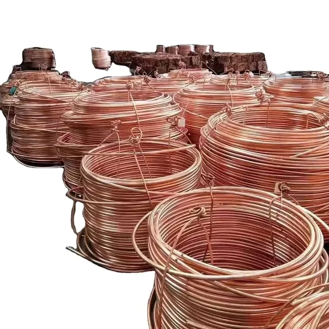 The Factory Customizes A Large Number Of Hot Selling Copper Wire T2 Conductive Bare Copper Wire Scrap 99.9%