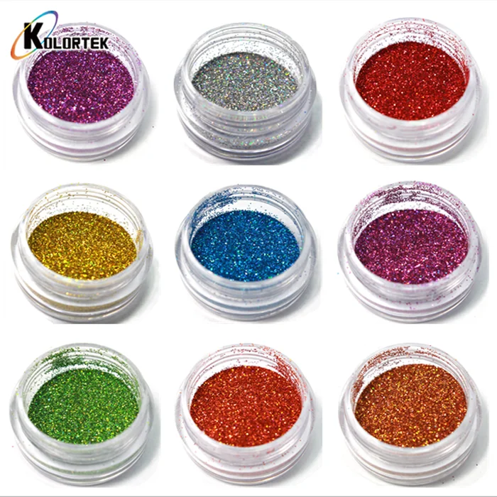 Bulk High Sparkle Holographic Glitter Powder Professional OEM For Festive Decoration