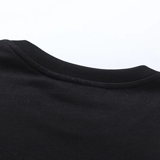 Plus Size Mens Custom PU Leather Patches embroidery Logo Patches Sew Custom Heavyweight Oversized tshirt