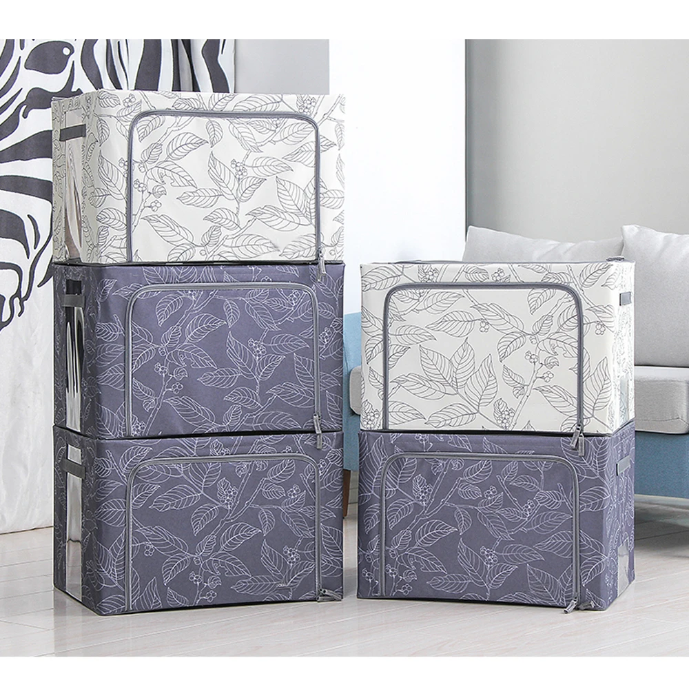 Large capacity Foldable Thick Oxford Clothing Organizer Storage Bags