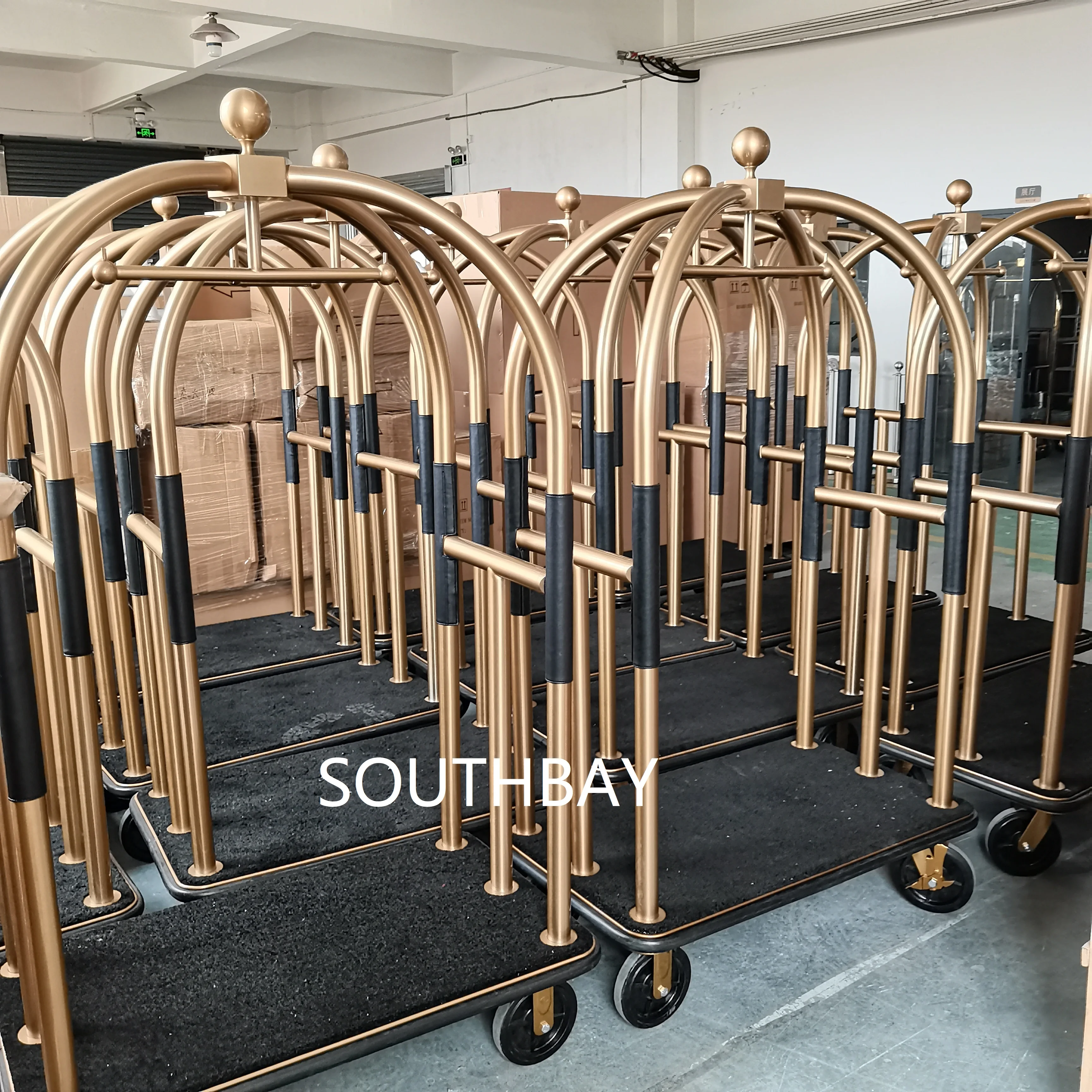 Hotels Restaurant Supplies Hotel & Restaurant Luggage Trolleys Durable and Practical Luggage Trolleys