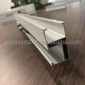Solar Panel Mounting Rail Aluminium Solar Rooftop Rail Solar Bracket Solar Roof Mount Kit for Metal Roof