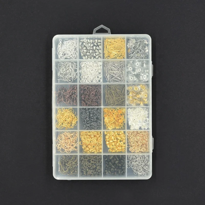 Open Jump Rings Eye Head Pins  Jewelry Wire Extend Chain Accessories Metal Jewelry Findings Tool Set For Diy Jewelry Making