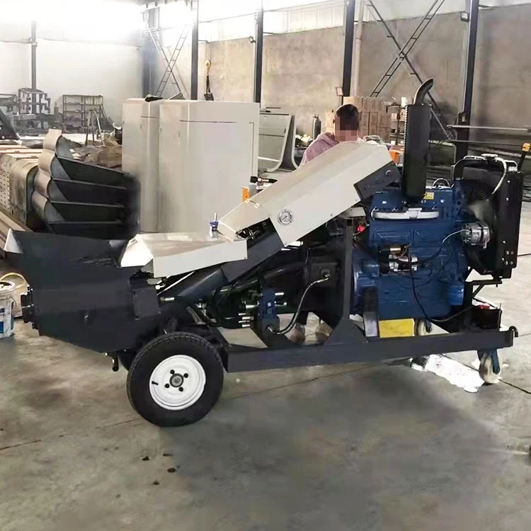 Construction diesel concrete pumps cheap price movable concrete pump for sell