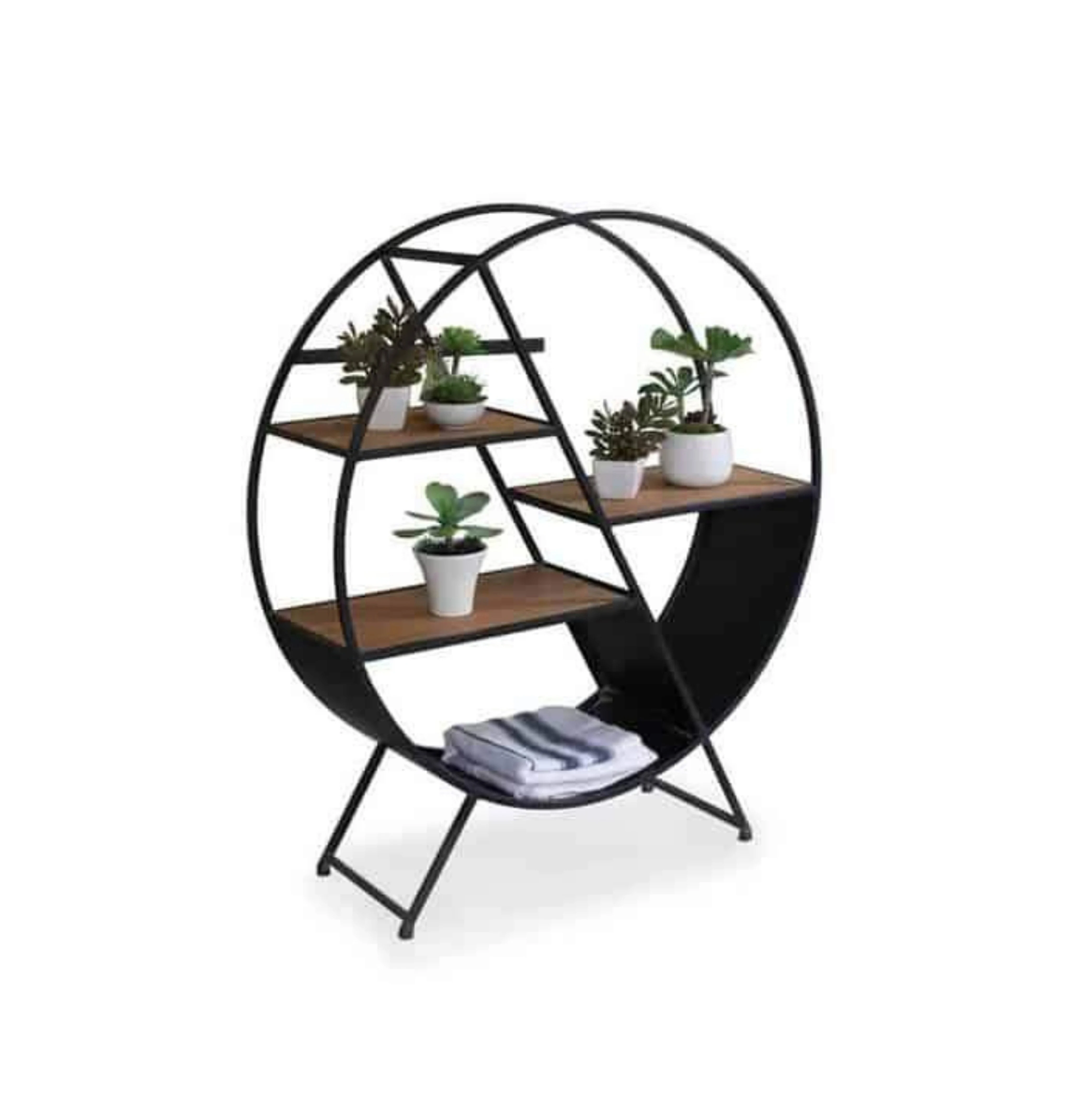 Best-selling New Design Imported High Quality Factory Price Luxury Home Decoration Furniture Round Bookcase