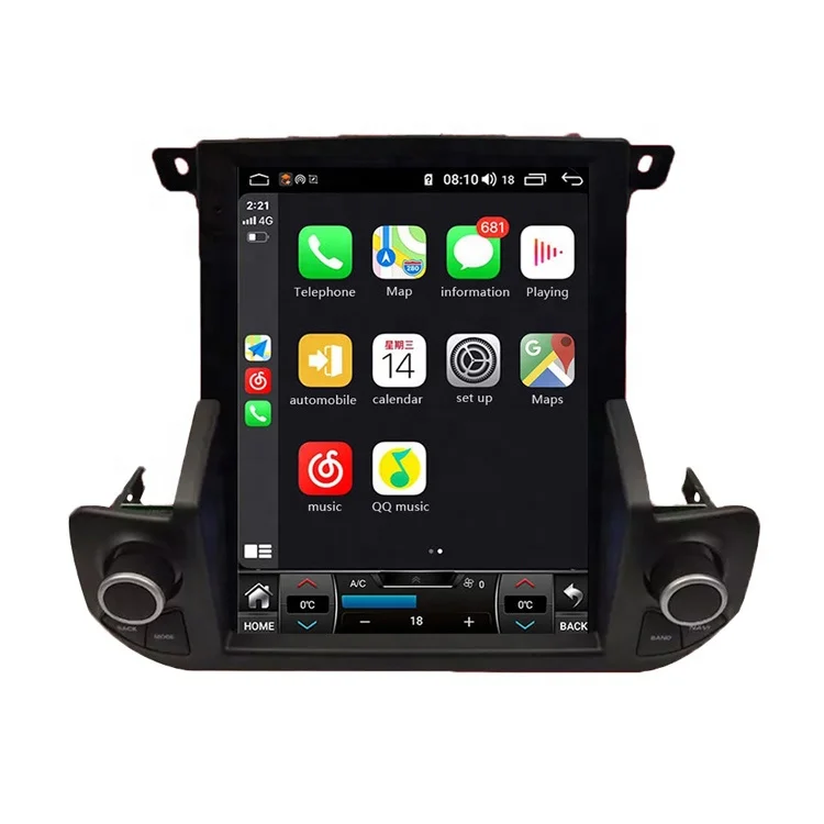 9.7' Vertical Screen Car dvd gps Player for Land Rover Discovery 4 2009-2016 Tesla style Android Car Audio Radio