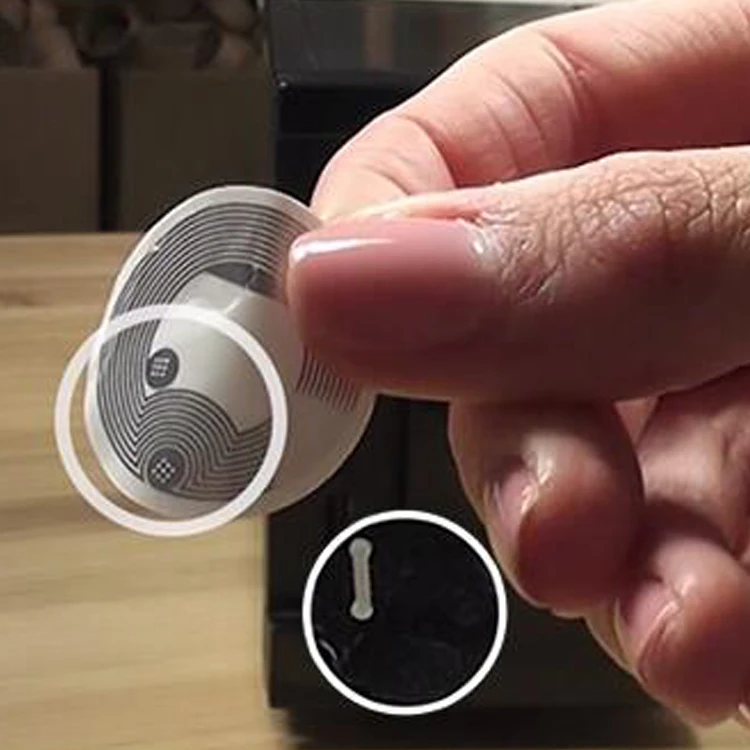 Rfid Luxury Label Anti Fake Sticker Jewelry Label Uhf Anti-theft Temper Proof Label Tag