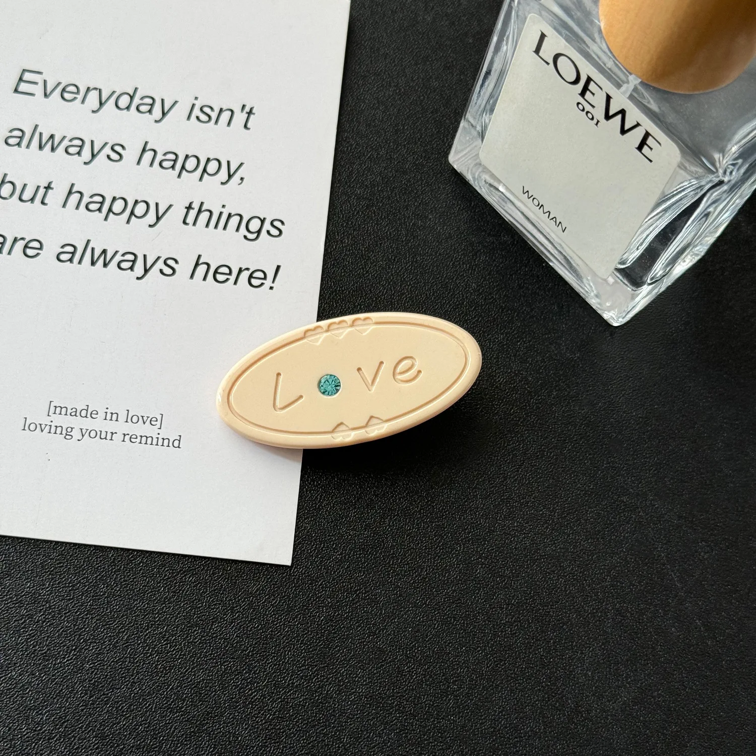 2024 New Korean Cute LOVE Rhinestone Girl Child Hair Accessories Duckbill Cellulose Acetate Hair Clip Wholesale