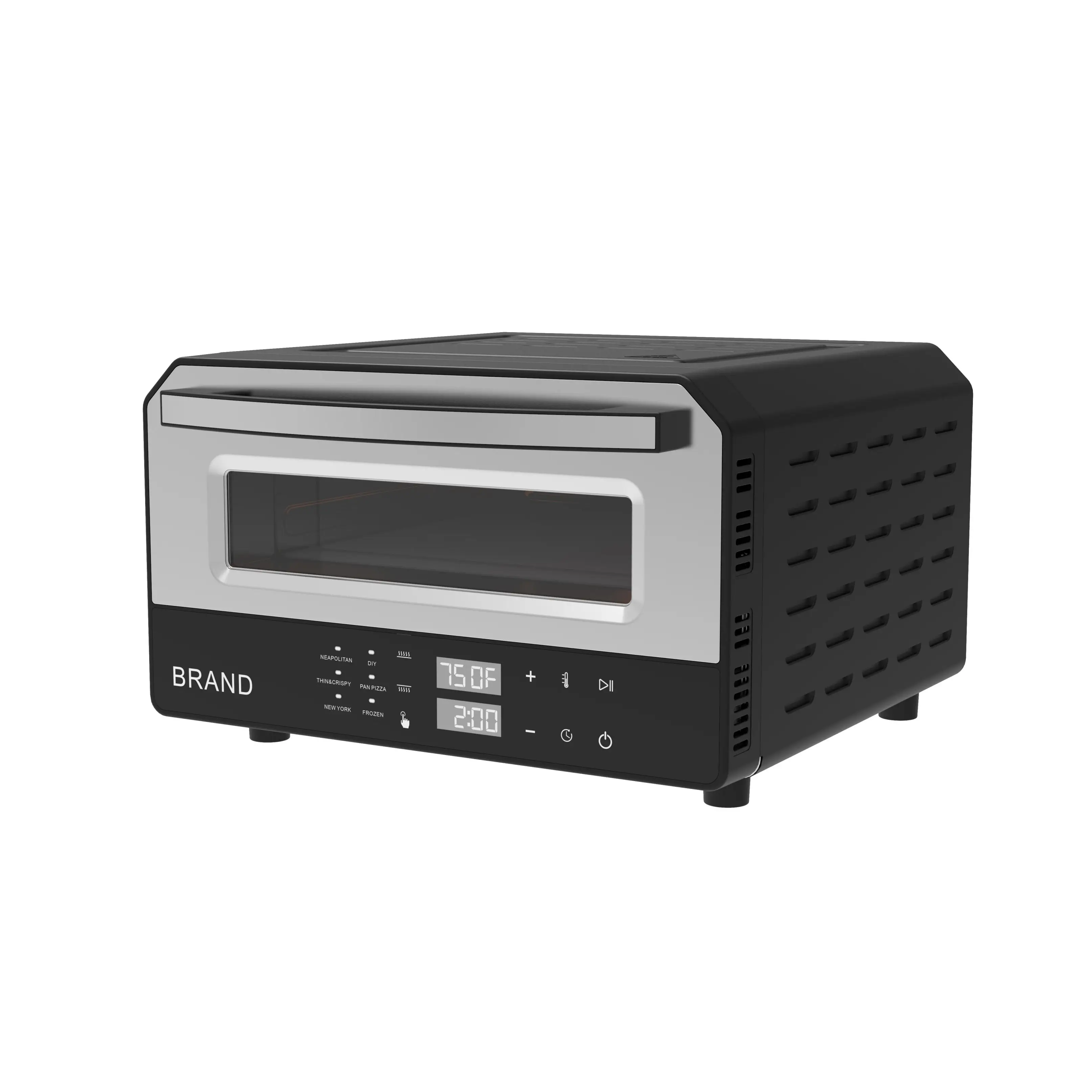 Pizza Oven Electric JG2-12P1 Pizza Oven Intelligent Home 12 Inch 400 Degree Stainless Steel Customization Forno Pizza Blossom