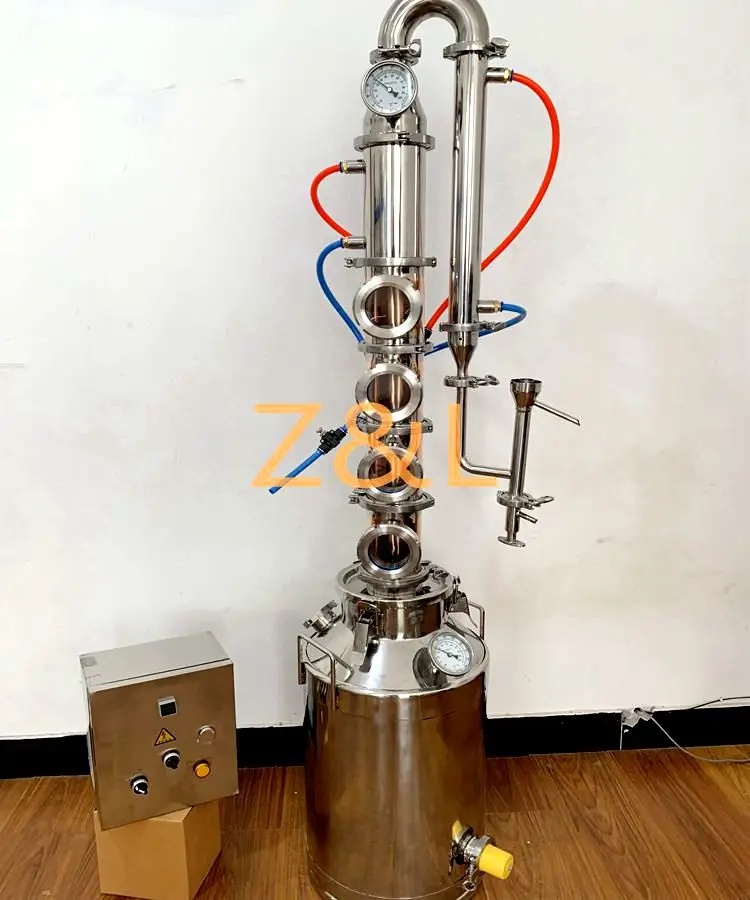 Vodka still 50litres 100litres distillation equipment 100L 200L gin distillery equipment alcohol distiller