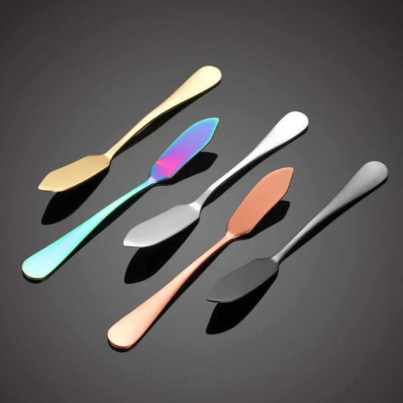 Butter Knife Cheese Knife Dover Sole Breakfast Kippers Cute Mini Stainless Steel  Knives for Butter Cheese