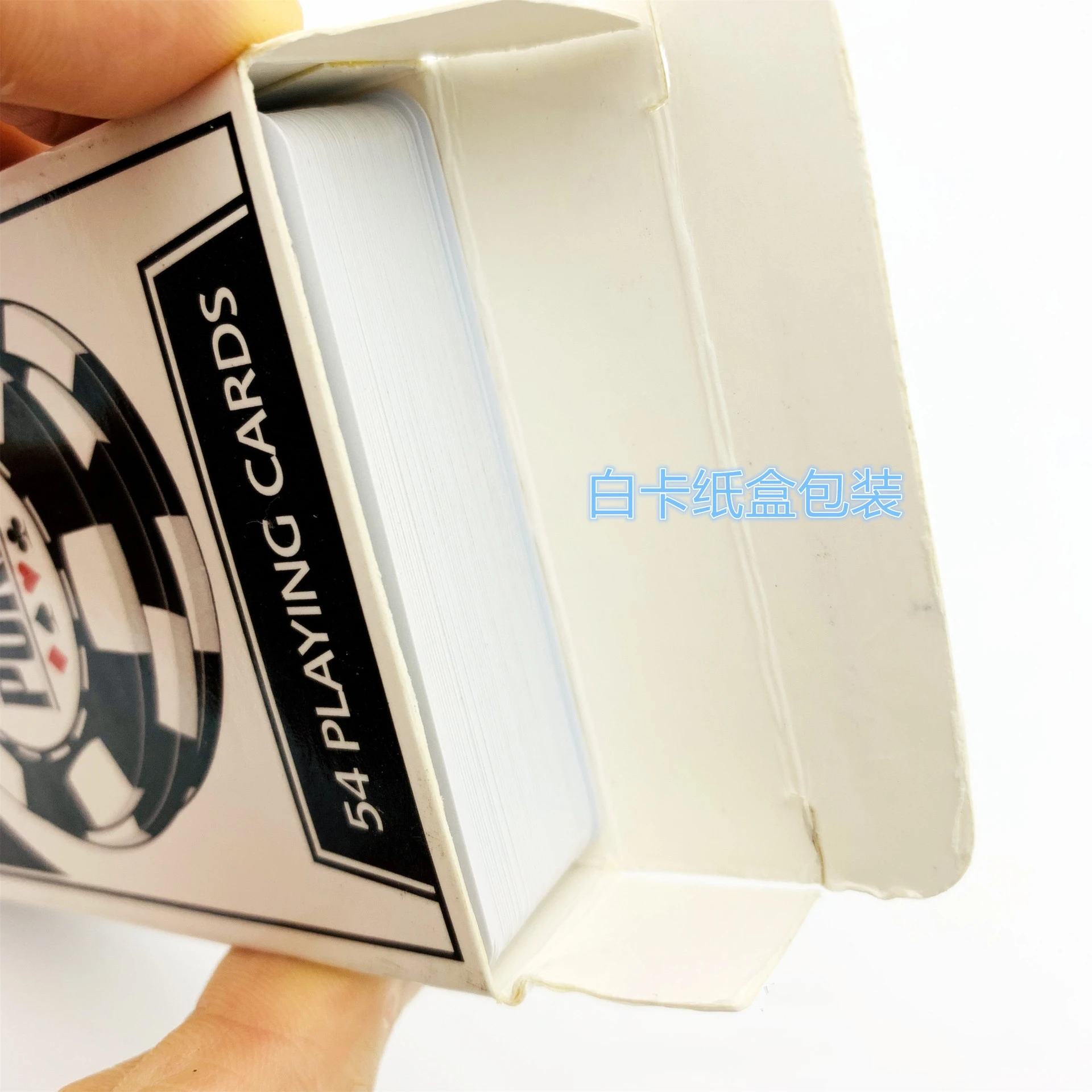 Poker chip Texas plastic poker wholesale custom 30 silk brand new material wide card four corners code card surface