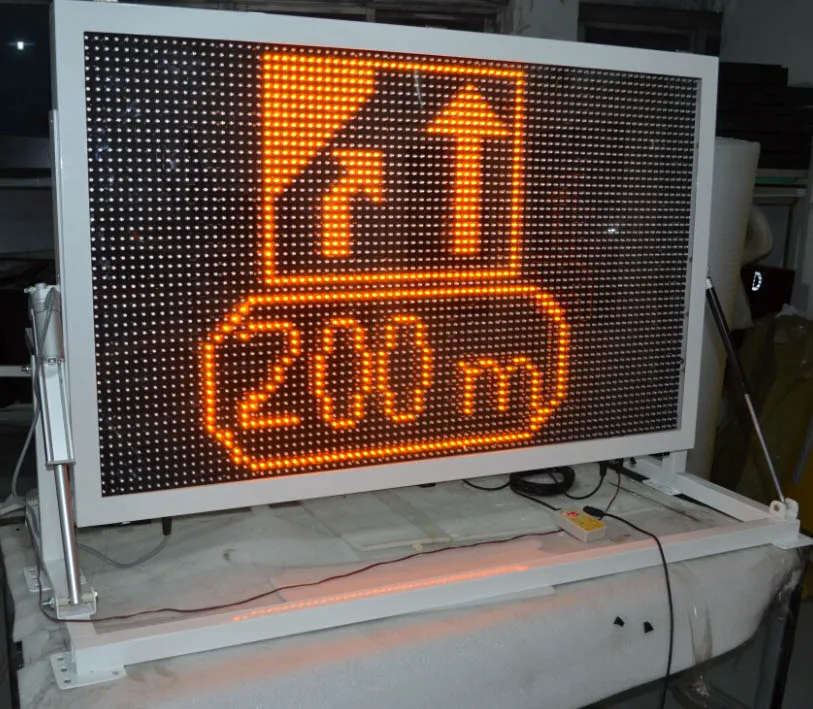 Matrix Screen Vehicle Message Sign Road Traffic Dynamic Message Sign Vehicle Mounted Led Display Vms Board