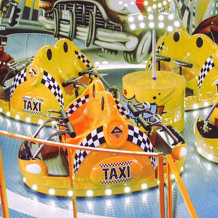Wholesale Price Kids Mobile Carnival Portable  Rides Crazy Flying Car Mounted Amusement Rides For Sale