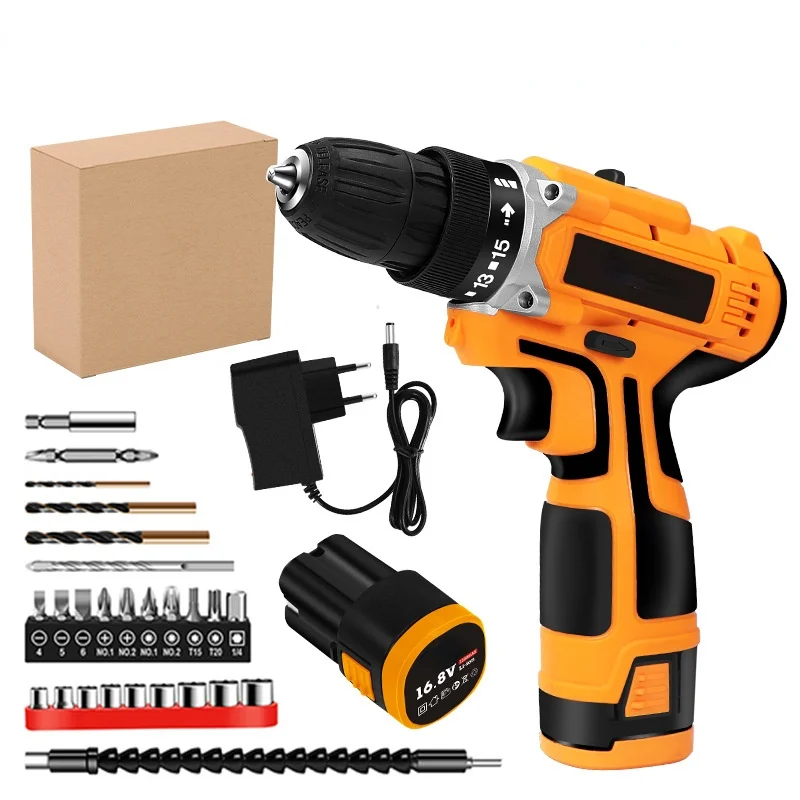 21V  5 in 1 cordless power   mini electric screwdriver  power drills  for Packed in carton    2 batteries and 1 charger