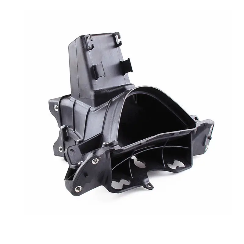 
Plastic Black Motorcycle Front Upper Stay Cowing Fairing Bracket HeadLight For Kawasaki ZX6R 2009-2012 