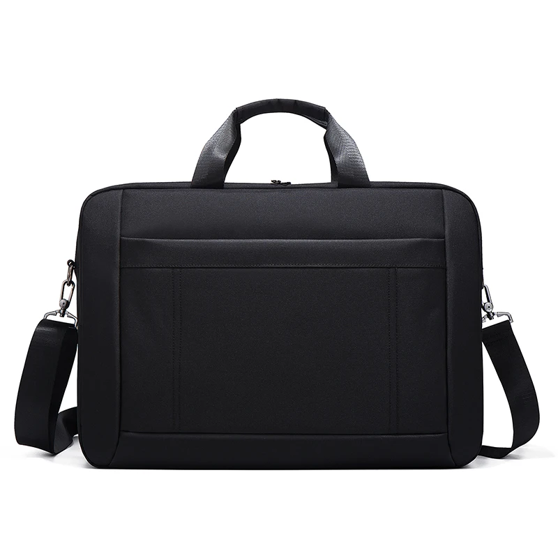 BINHAO Handy Crossbody Oxford Cloth Fashion Large Capacity Business Briefcase Crossbody Bag Classic Black