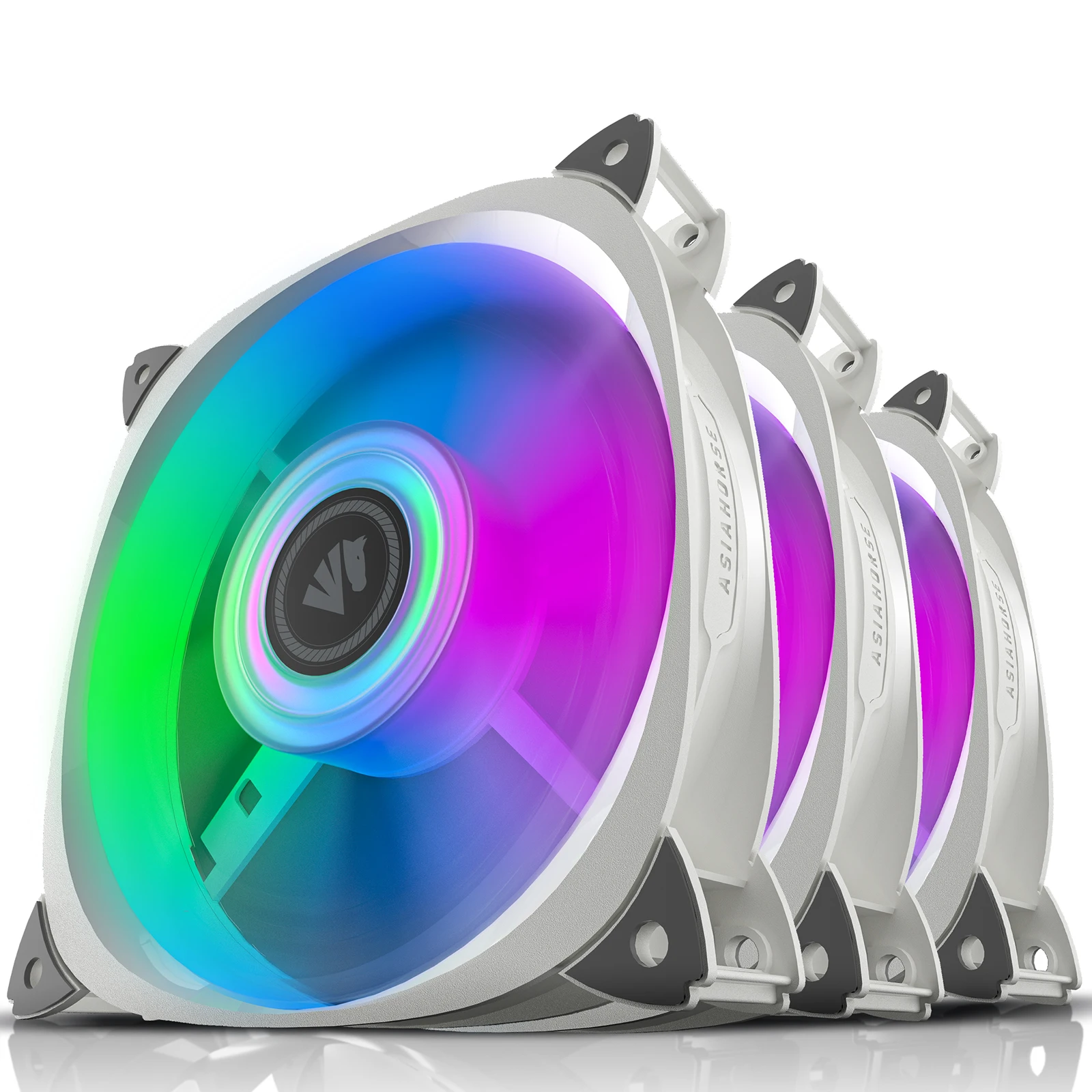 120mm led cooling case fans radiator computer rgb fan for pc