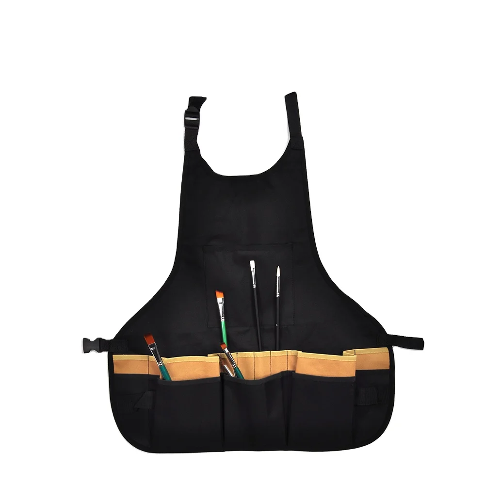2020 OEM новый дизайн стильный модный фартук из ткани для взрослых художественной живописи