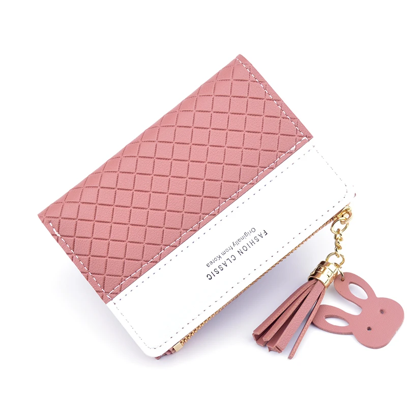 Mini Wallets Designs Cute Ladies Wallet Slim Leather Purse Fashion Cute Wallets For Teen Girls carteras