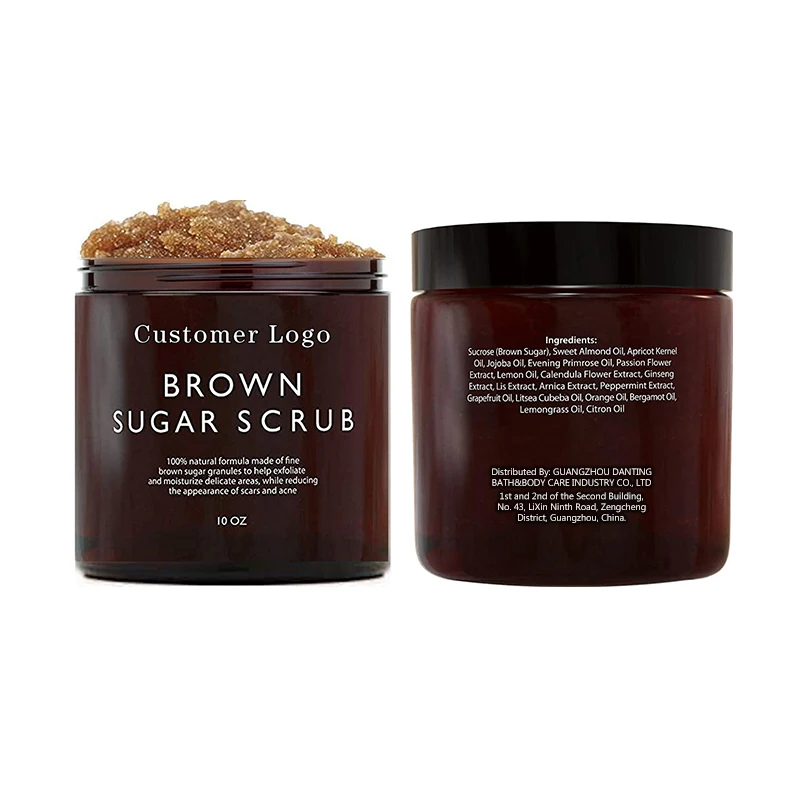 Hot Selling Jar Pink Lid Jars Blue Karite Kilo Body Scrub Box Packaging