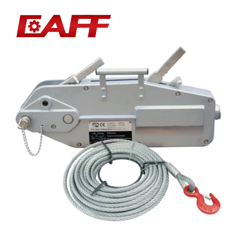 2020New стиль Китай 3.2ton Тянущая лебедка со стальным тросом/кабель направляющий шкив горячее цинкование HH-3200