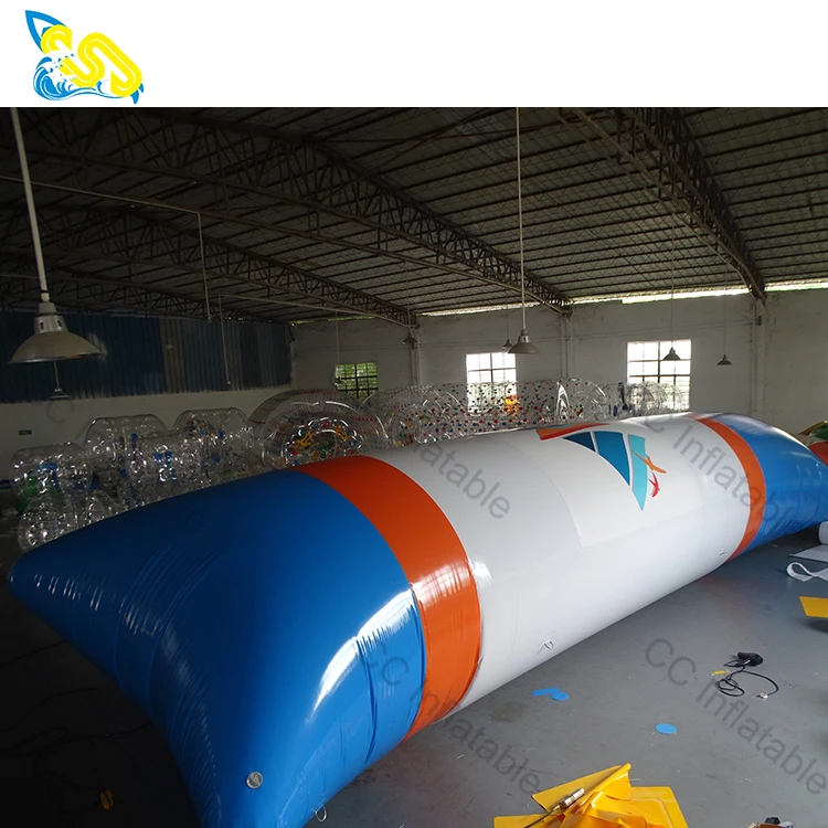 Blob water inflatable  jump toy pillow customized size water blob rental