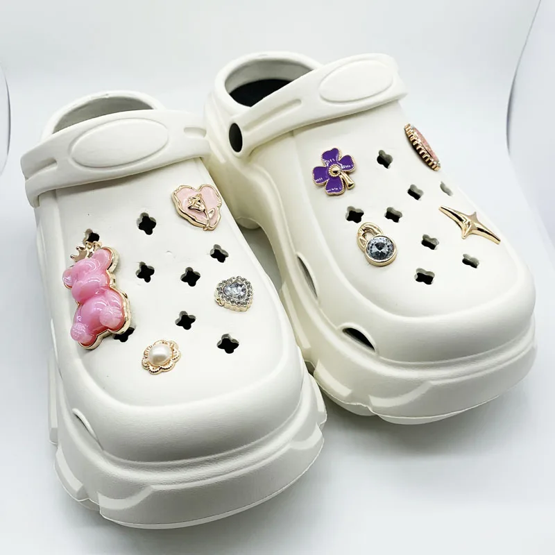 resin charm decorative product for rubber shoe decoration shoe chains decoration for shoes