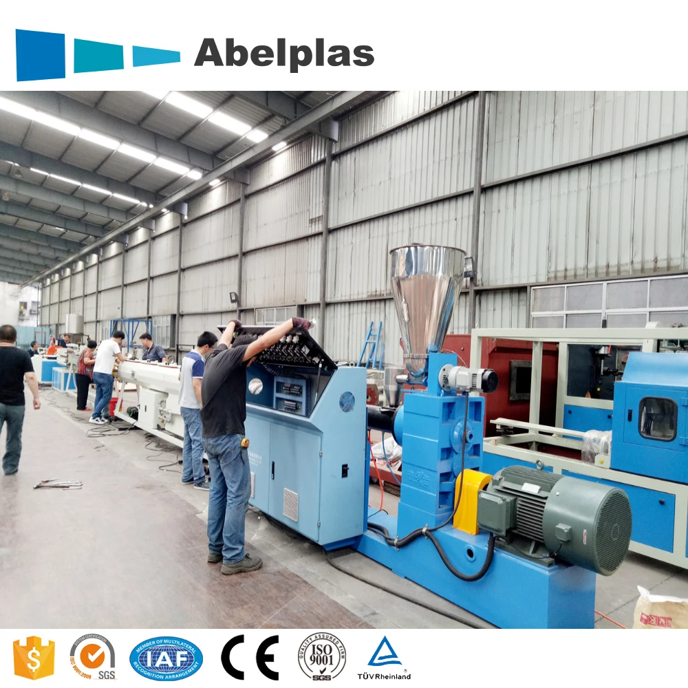 Fosita Wholesale Plastic Conduit Gas Water Irrigation LDPE HDPE PE Tube Hose Pipe Extrusion Production Line