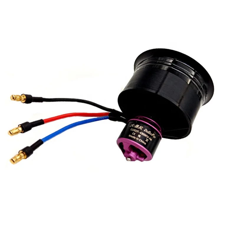 Excellent Quality 50mm Electric Ducted Fan 11-Blade EDF 4S Power System 4300KV for RC Plane