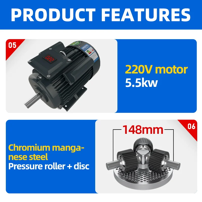 Cheap Price Chicken Feed Pellet Food Making Machine Pelletizer Mill Pelletizer  Machine