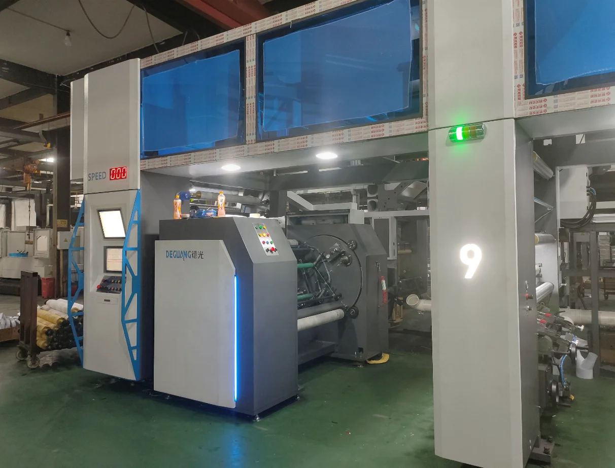 LDPE HDPE FILM ELS MODEL AUTO ROTOGRAVURE PRINTING MACHINE