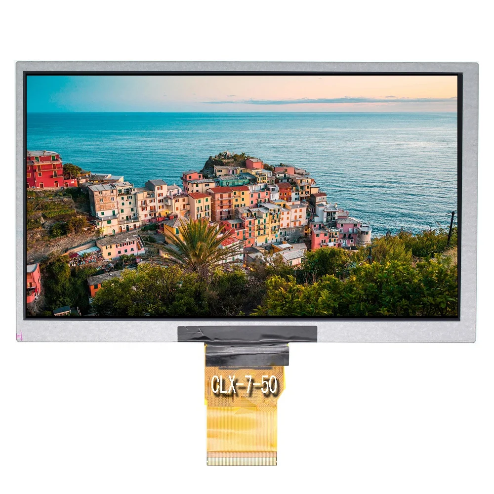 
7 inch TFT IPS RGB 50PIN1024X600 LCD DISPLAY MODULE 