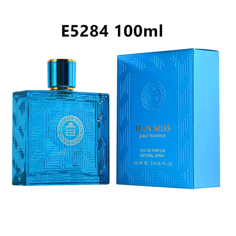 JEAN MISS Goddess Of Love Men Designer Perfume 50ml 100ml Blue Red Man Perfume Wood Tone Perfumes