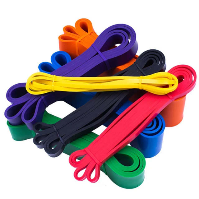 2080 mm Tpe Resistance Bands Set Home Fitness Pull-Ups Weight-Bearing Tension Band Elastic Rubber Band Gym Accessories