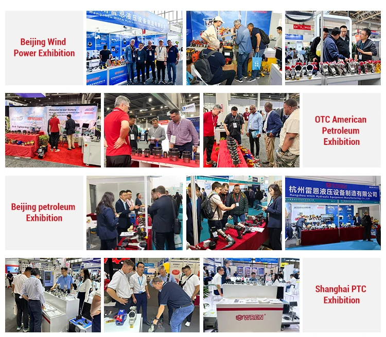 CLS5002-Series 500T Single Acting Hydraulic Cylinder High Tonnage Hydraulic Jack With Long-Term Service WREN