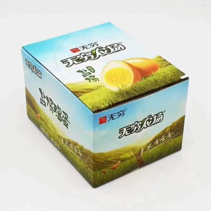 
Open bag ready-to-eat snacks Infinity Farm Salt Baked Marinated Eggs Marinated Egg Snacks 