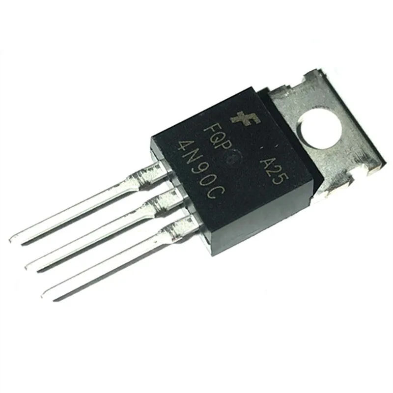 Integrated circuits, IC  FQP4N90C 4N90 Iron head Direct insertion TO-220 MOS field effect tube 4A900V