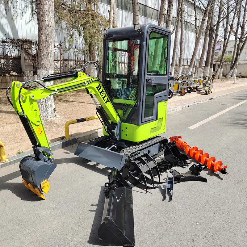 Free Shipping EPA Certified Mini Excavator 0.8 Ton to 4 Ton Crawler Type with Hydraulic Bucket Small Micro Digger Machine Sale